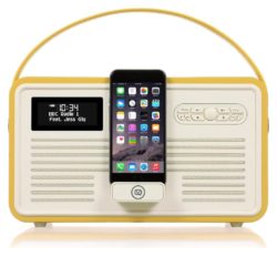 VQ - Retro Bluetooth DAB Radio - Mustard